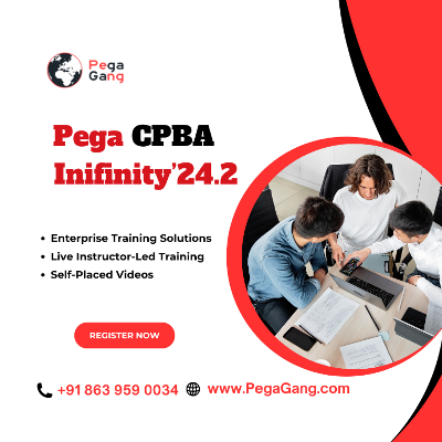 Become Pega CPBA Infinity'24.2 Training - PegaGang
